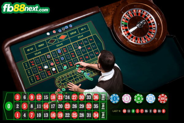 Đa dạng các kiểu cược tại Roulette FB88