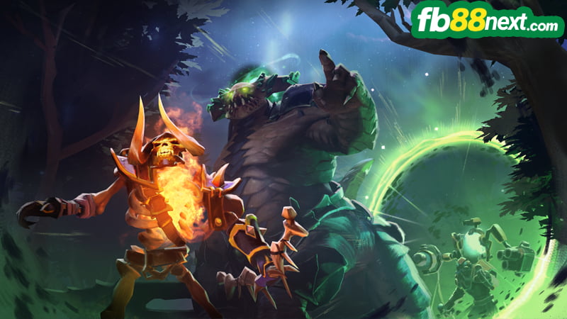 Đồ hoa Dota 2 cực bắt mắt với những pha combat mãn nhãn