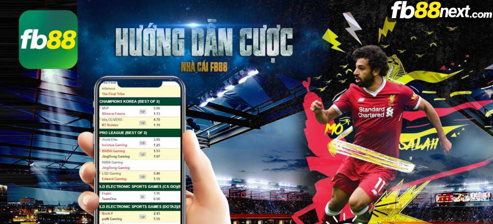 Hướng dẫn các bước đặt cược kèo rung FB88 cực đơn giản