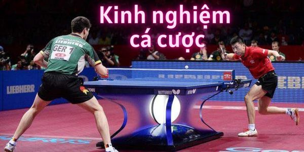 Những kèo phổ biến khi chơi cuọc bóng bàn